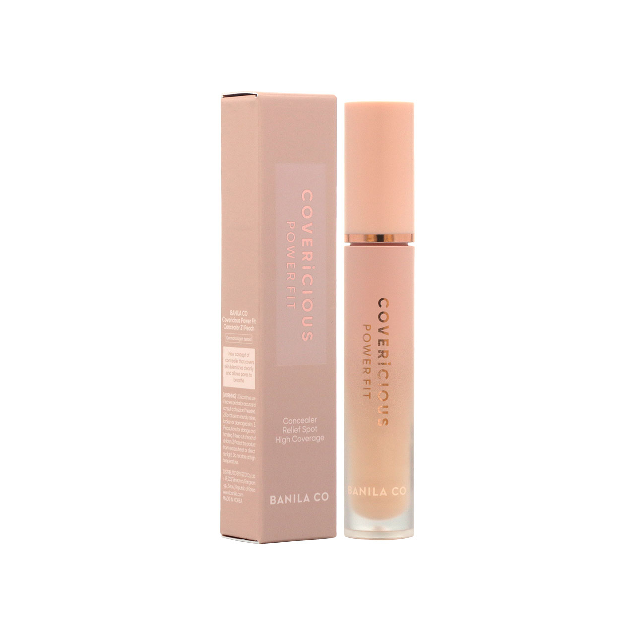 Banila Co Covericious Power Fit Concealer #21 Peach 5.5g