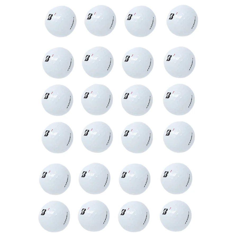 36 Bridgestone Tour BX White Golf Balls - Recycled 5A/4A