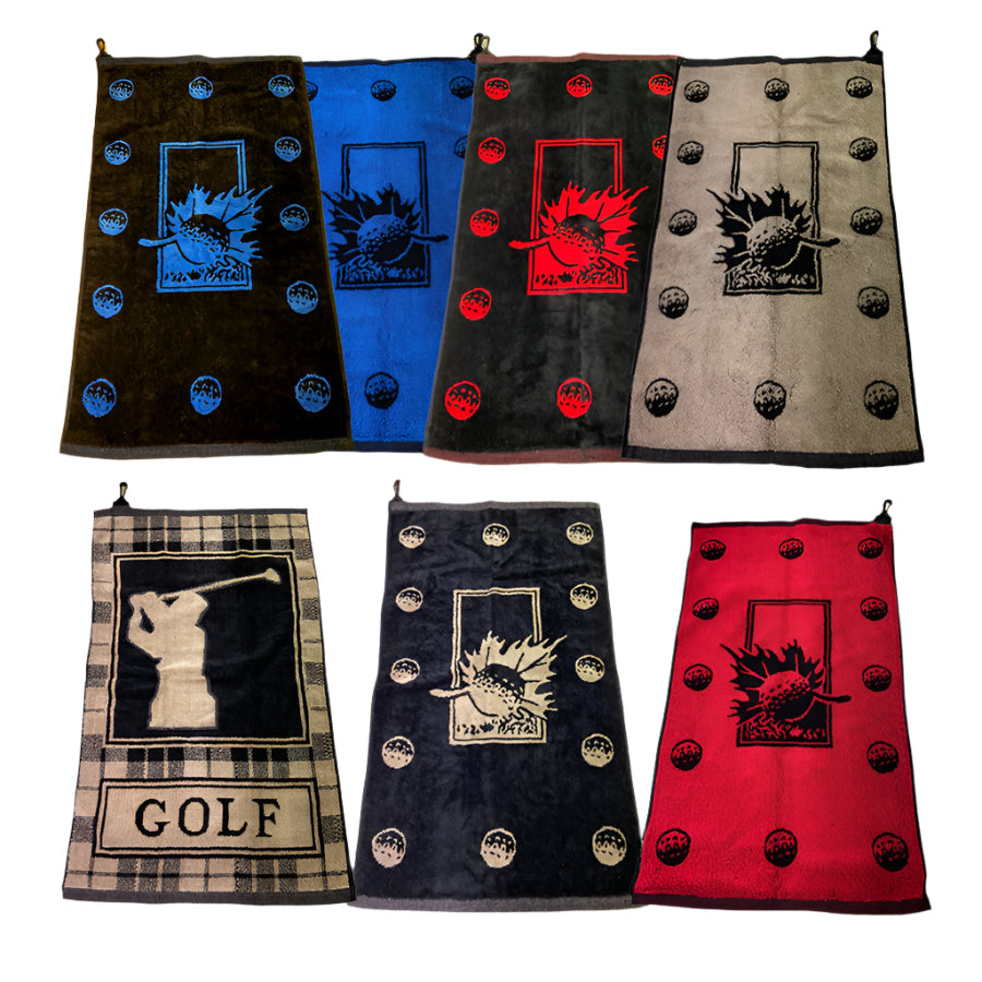 4 Pack Cotton Golf Towels 26"