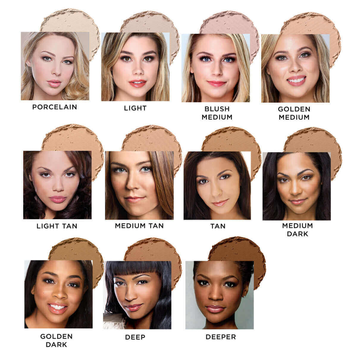 4-in-1 Pressed Mineral Makeup Foundation Mini