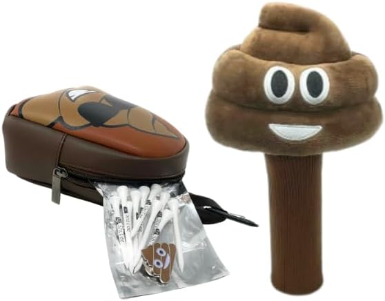 Big Poop Emoji Golf Bundle