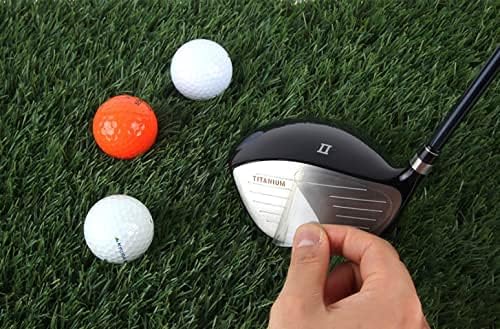 Anti Slice, Hook, Spin Golf Film Protector - Non Slicing Increase Distance Reduce Spin Straight Swing Shot Club Face Protect Golf Accessories