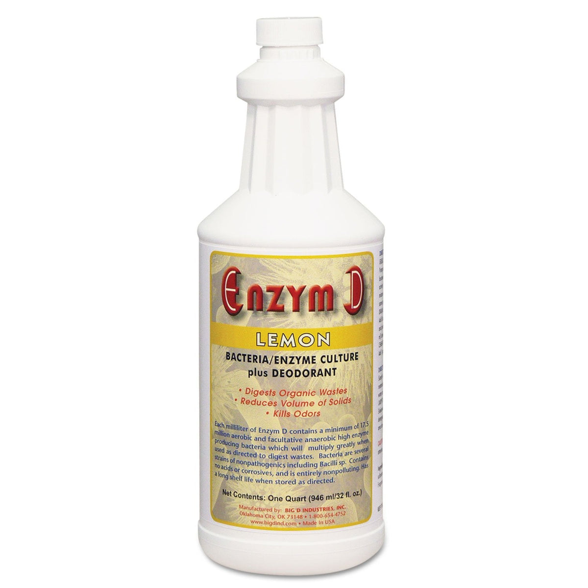BIG D INDUSTRIES GIDDS-880809 D Enzyme