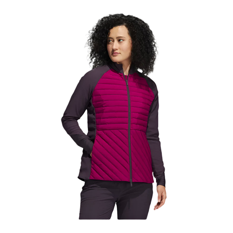 Adidas Ladies Frostguard Jacket -  Power Berry