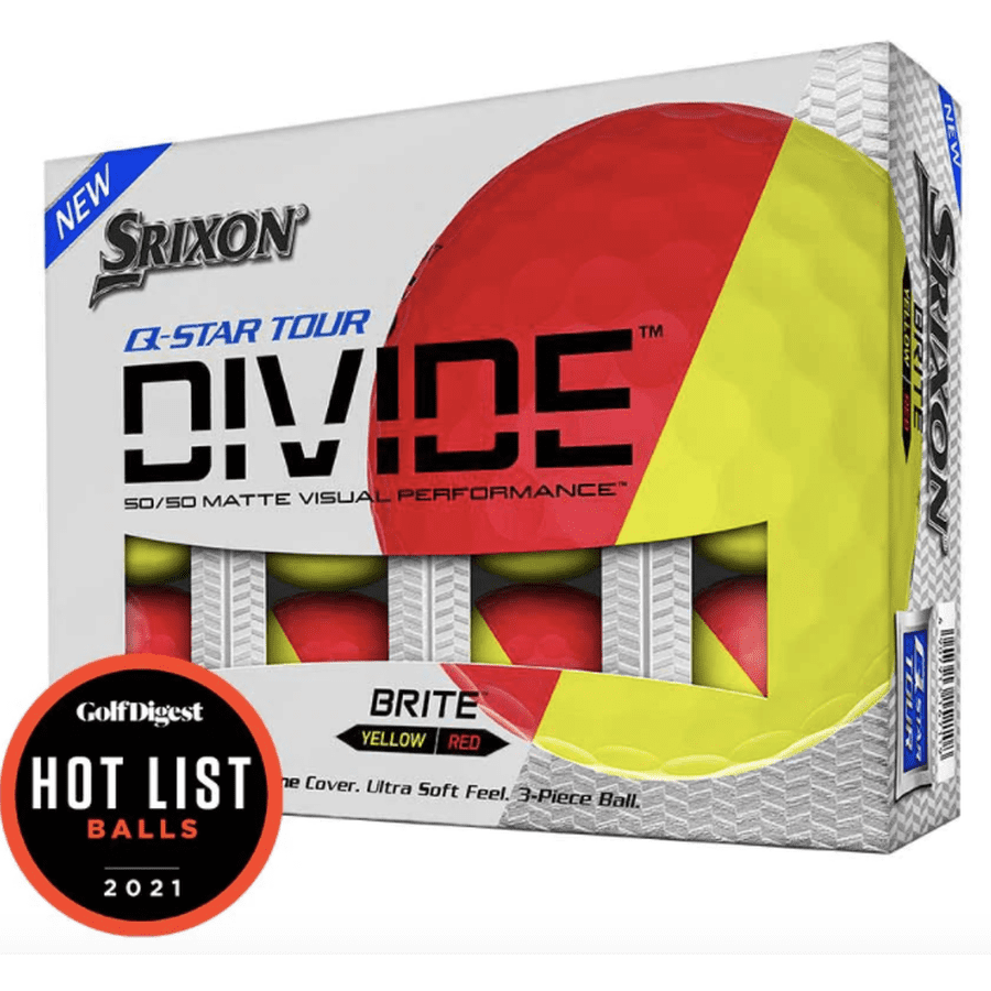 2 Dozen 24 Srixon Q Star Tour Divide Golf Balls