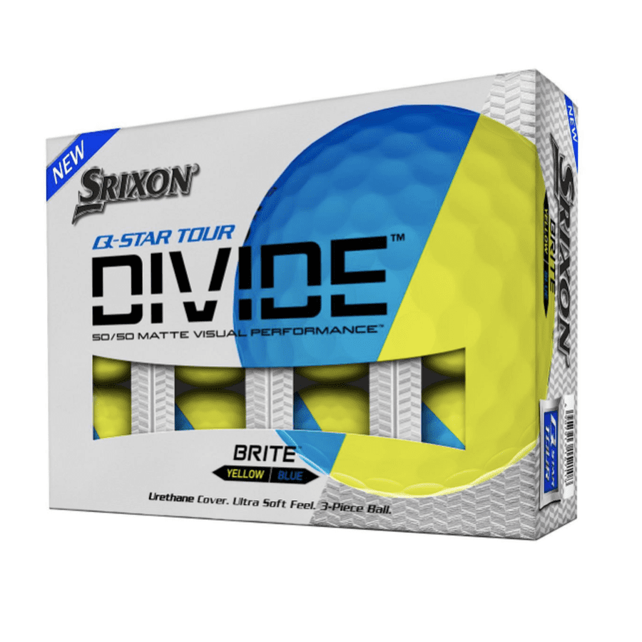 2 Dozen 24 Srixon Q Star Tour Divide Golf Balls