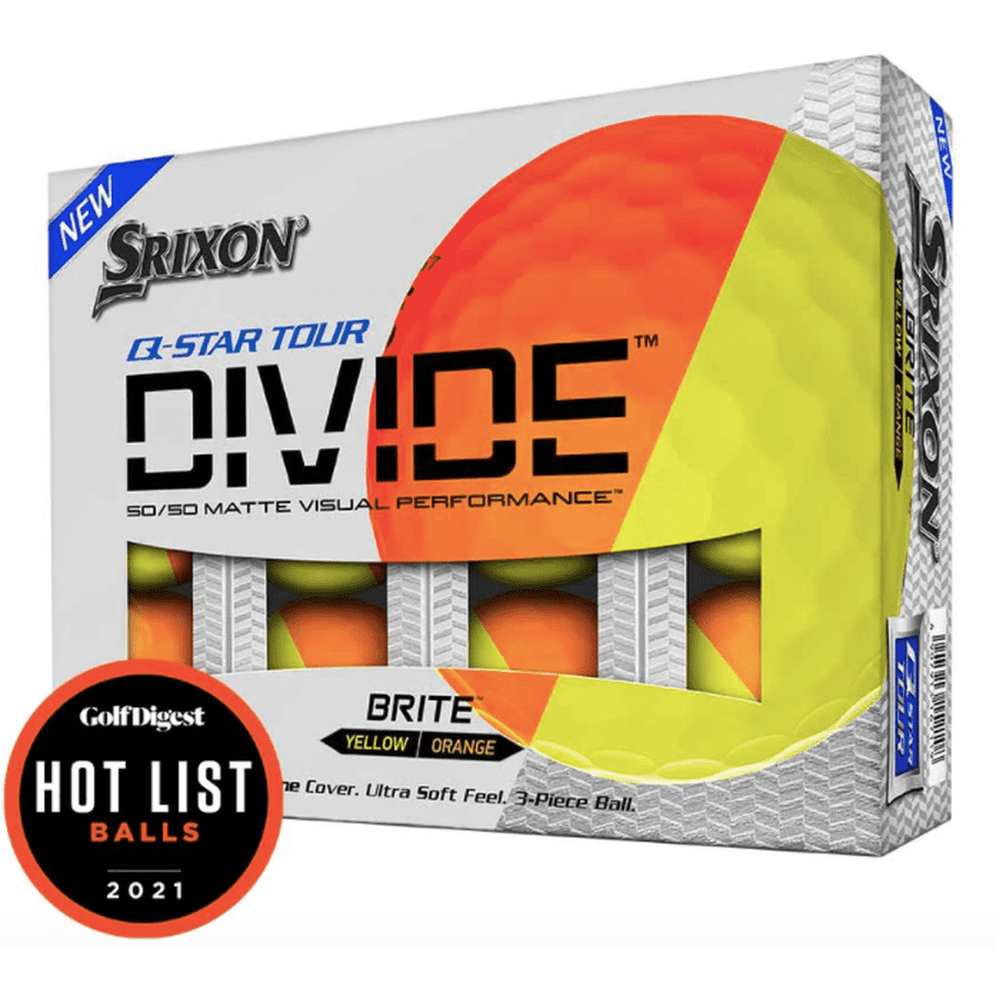 2 Dozen 24 Srixon Q Star Tour Divide Golf Balls
