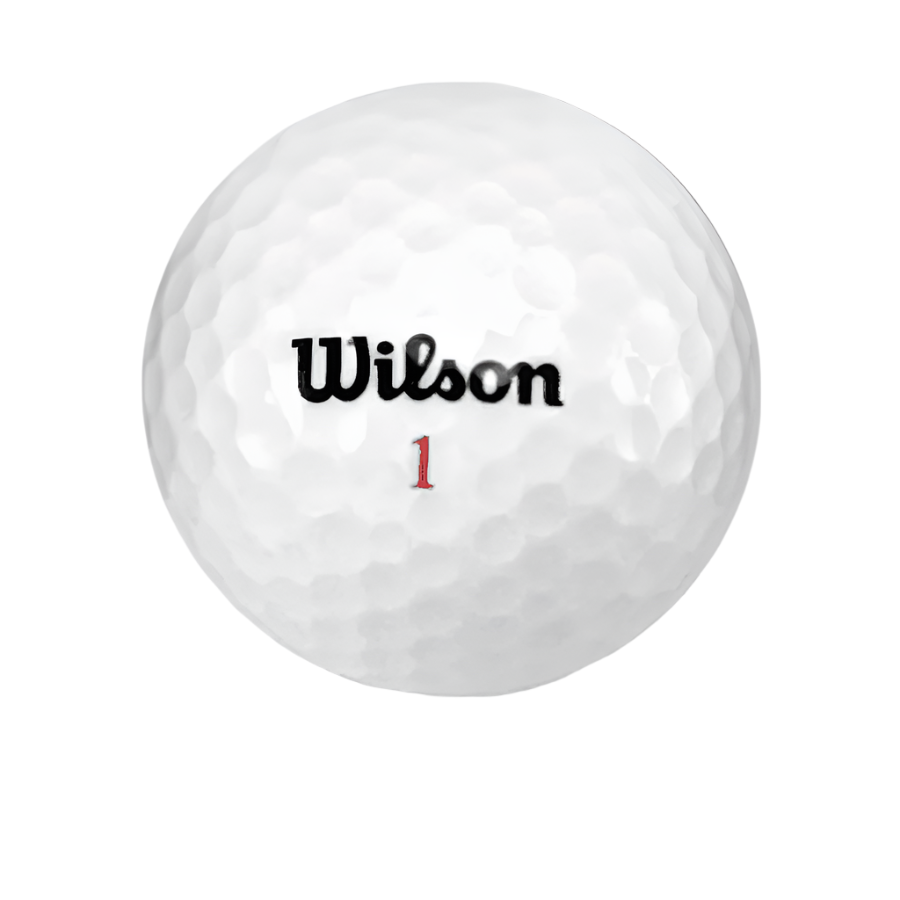 36 Wilson Mix White Golf Balls - Recycled 5A/4A