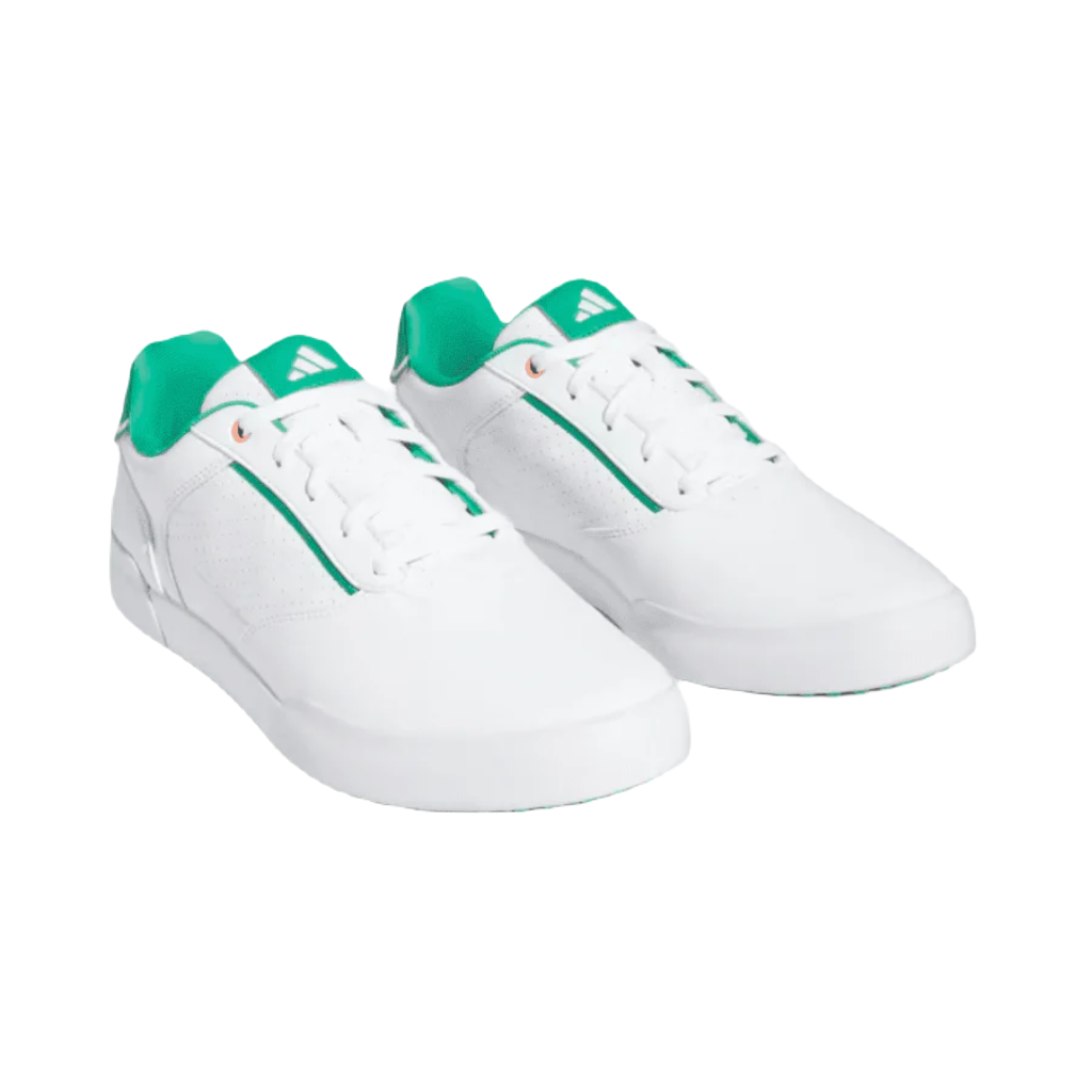 Adidas Retrocross Spikeless Golf Shoes - White/Green