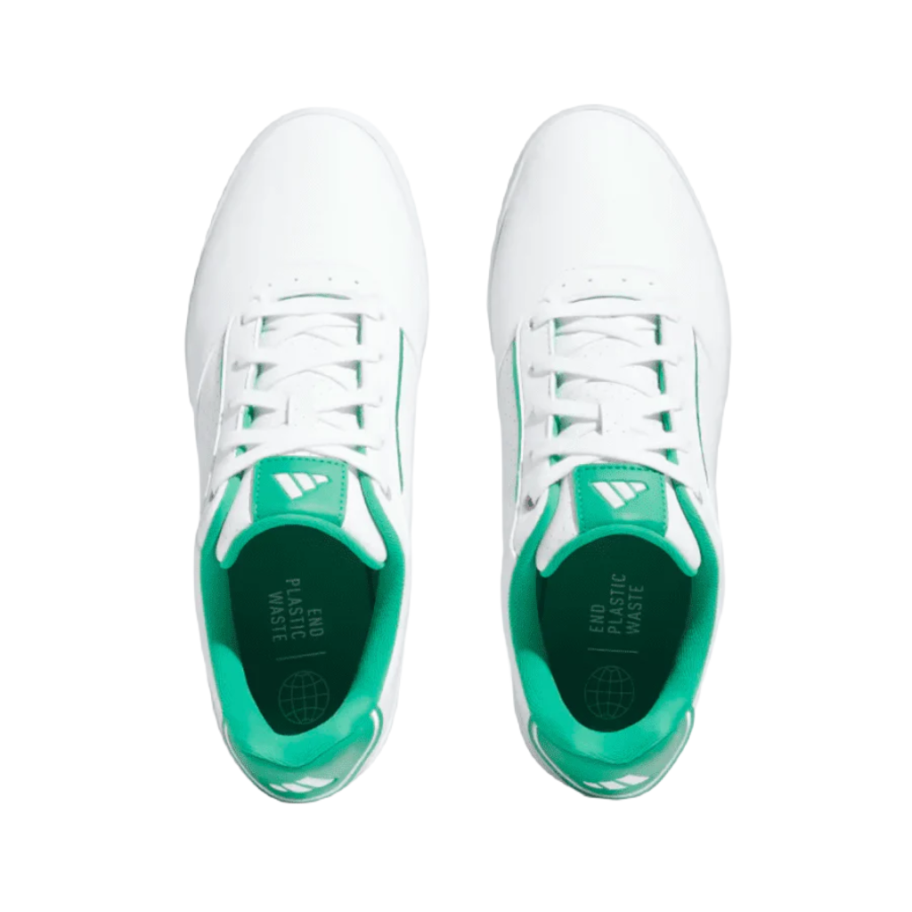 Adidas Retrocross Spikeless Golf Shoes - White/Green