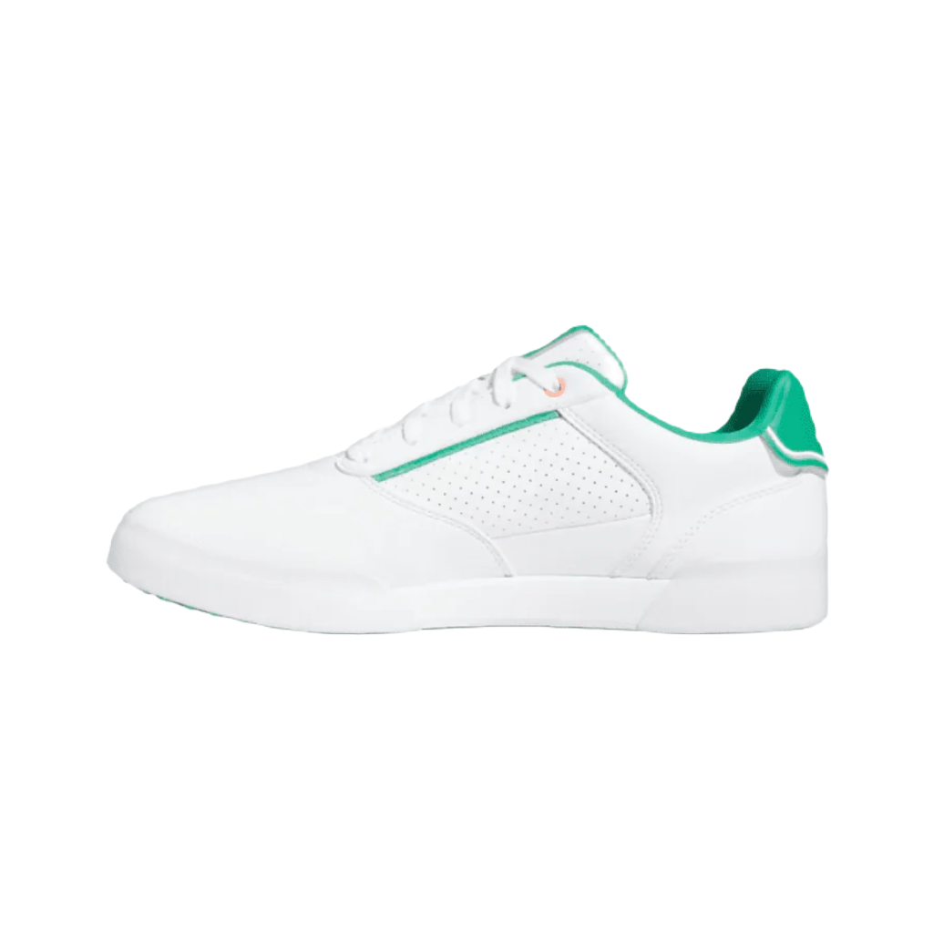 Adidas Retrocross Spikeless Golf Shoes - White/Green