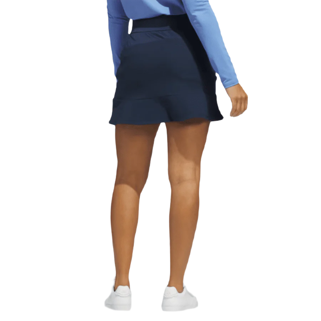 Adidas Ladies Frill Skirt - Navy