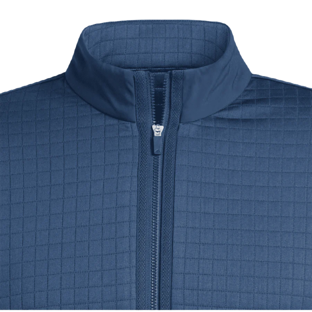 Adidas (DWR) Water Repellent 1/4 Zip Pullover - Navy