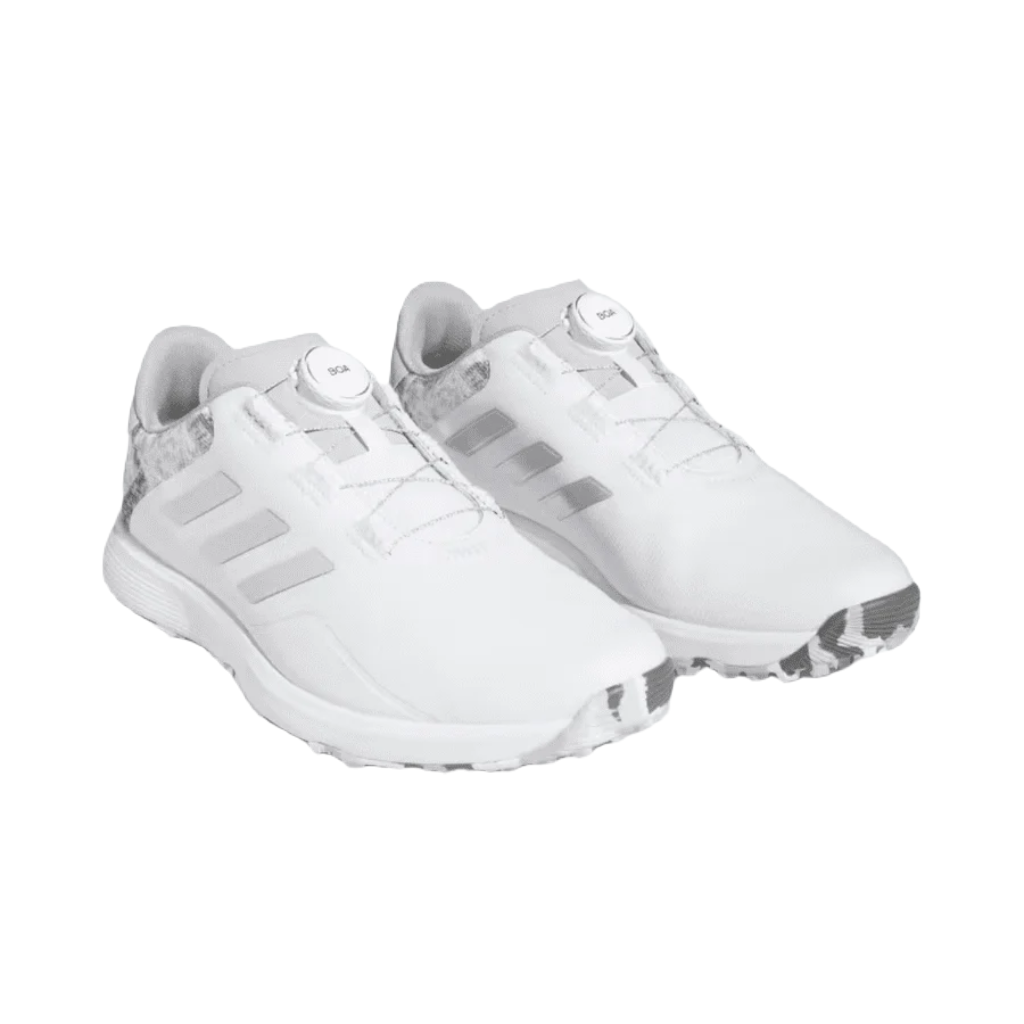 Adidas 2023 S2G BOA Men's Wide Golf Shoes - White
