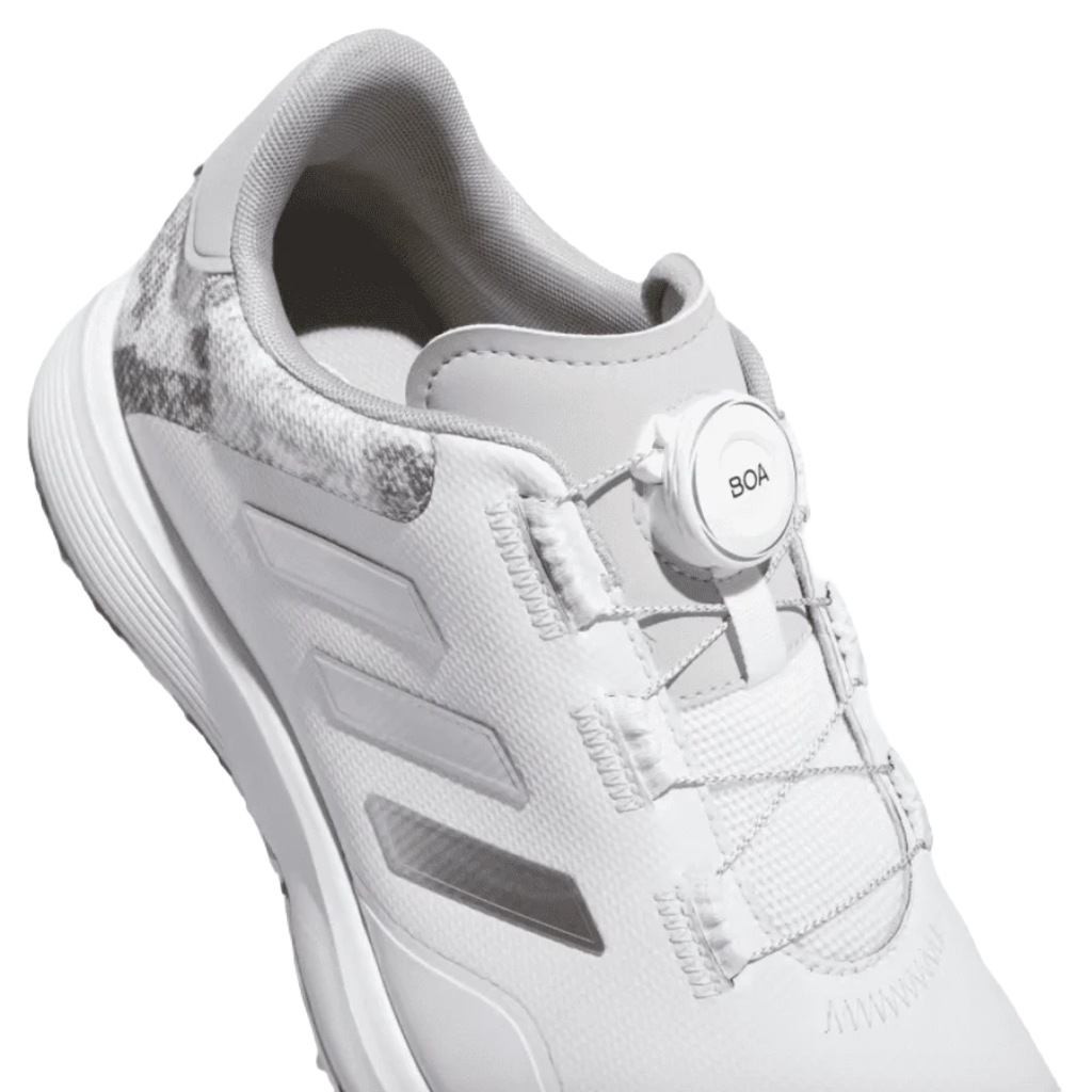 Adidas 2023 S2G BOA Men's Wide Golf Shoes - White