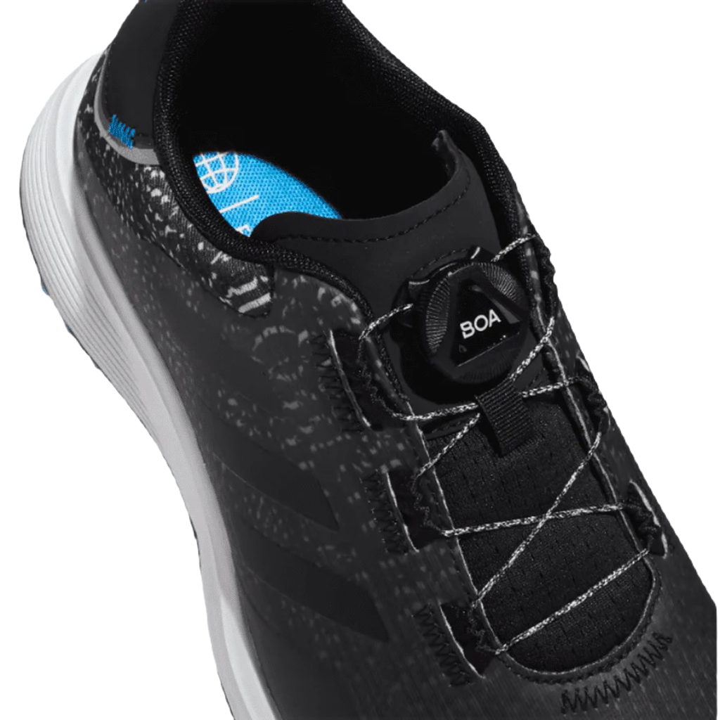 Adidas S2G BOA Wide Men's Spikeless Golf Shoes - Black