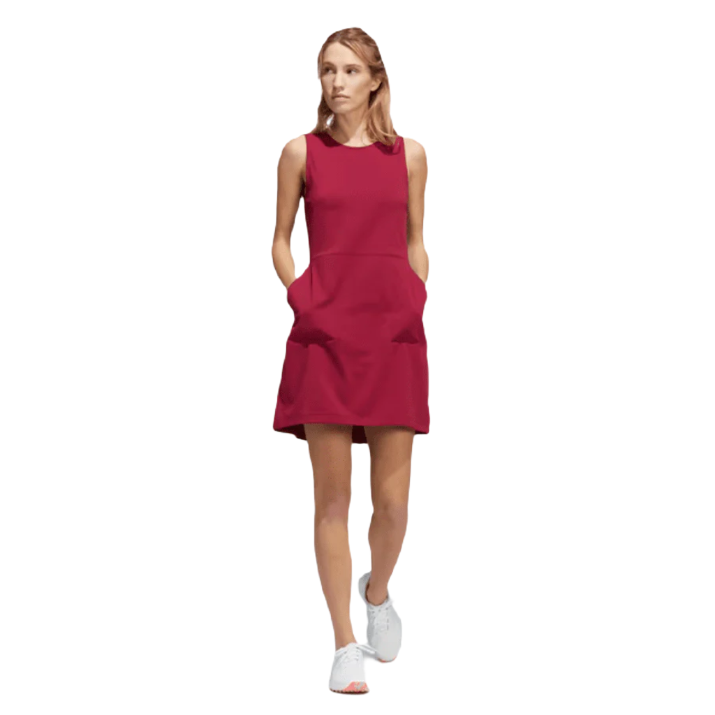 Adidas Ladies Go-To Dress - Red