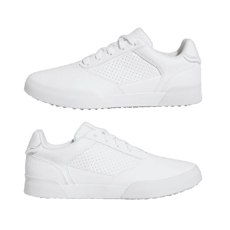 Adidas Ladies Retrocross Spikeless Golf Shoes - White
