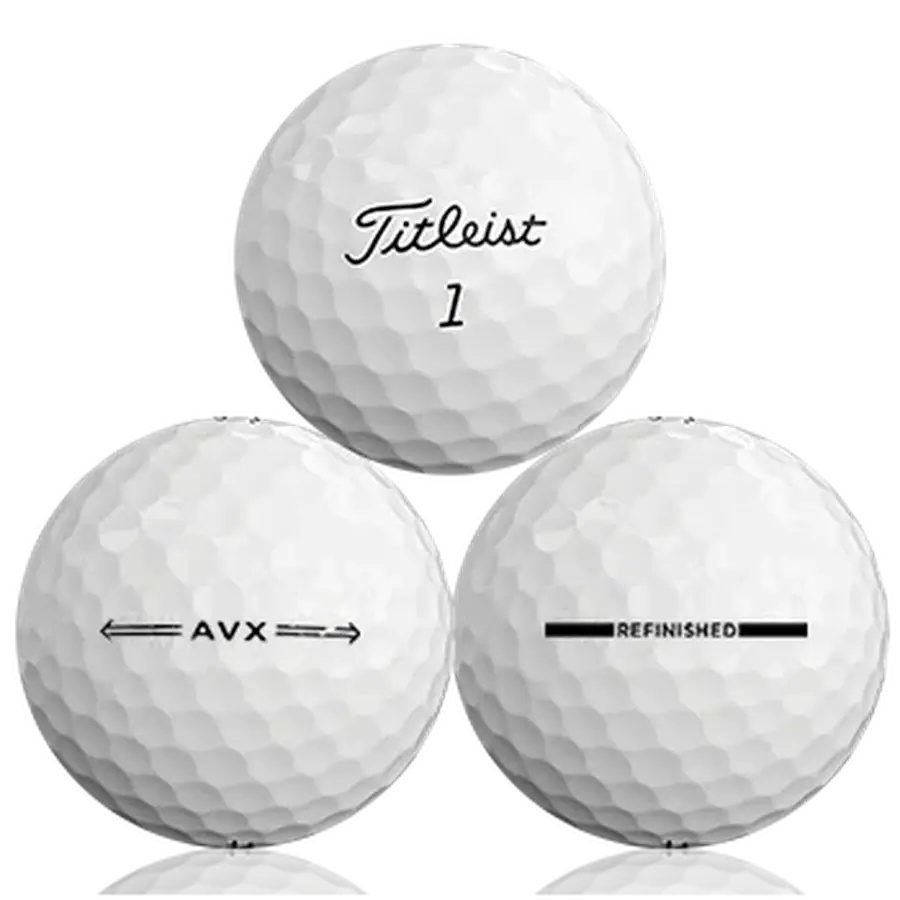 36 Titleist AVX Golf Balls - Factory Refinished