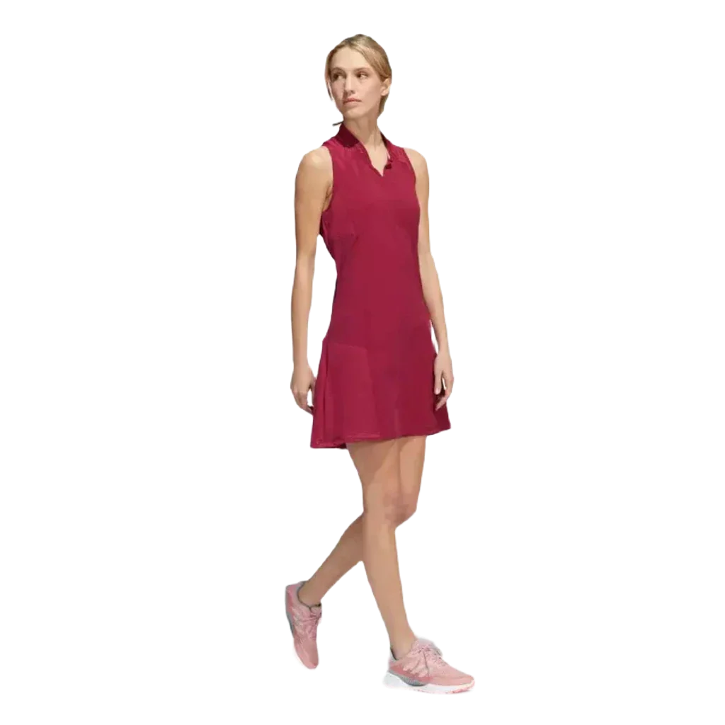 Adidas Sport HEAT.RDY Sleeveless Dress - Red