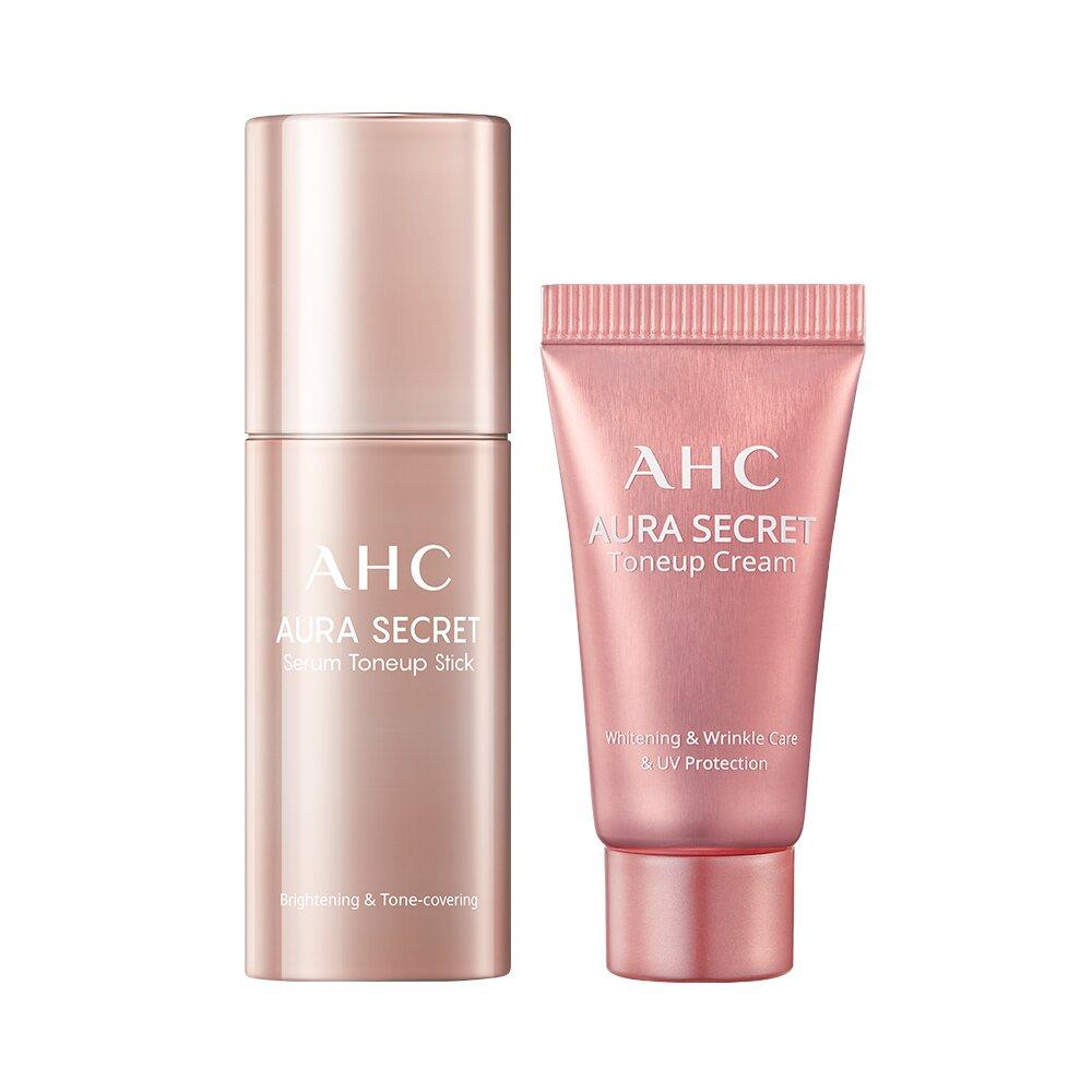 AHC Aura Secret Serum Tone Up Stick (With a Secret Tone Up Cream 10g)