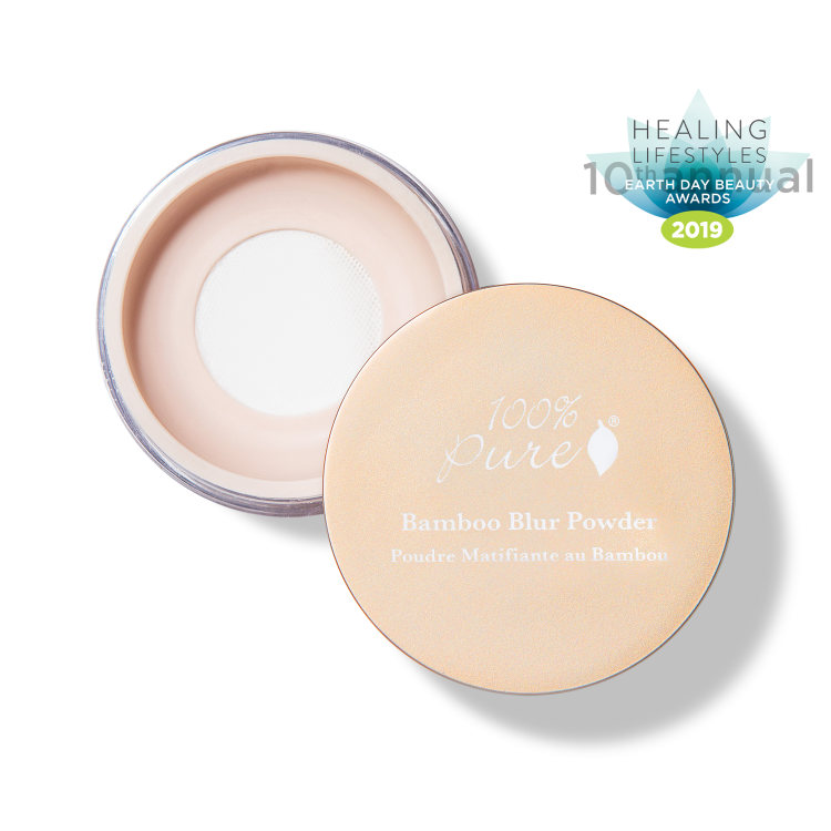 100% Pure Bamboo blur powder in  translucent