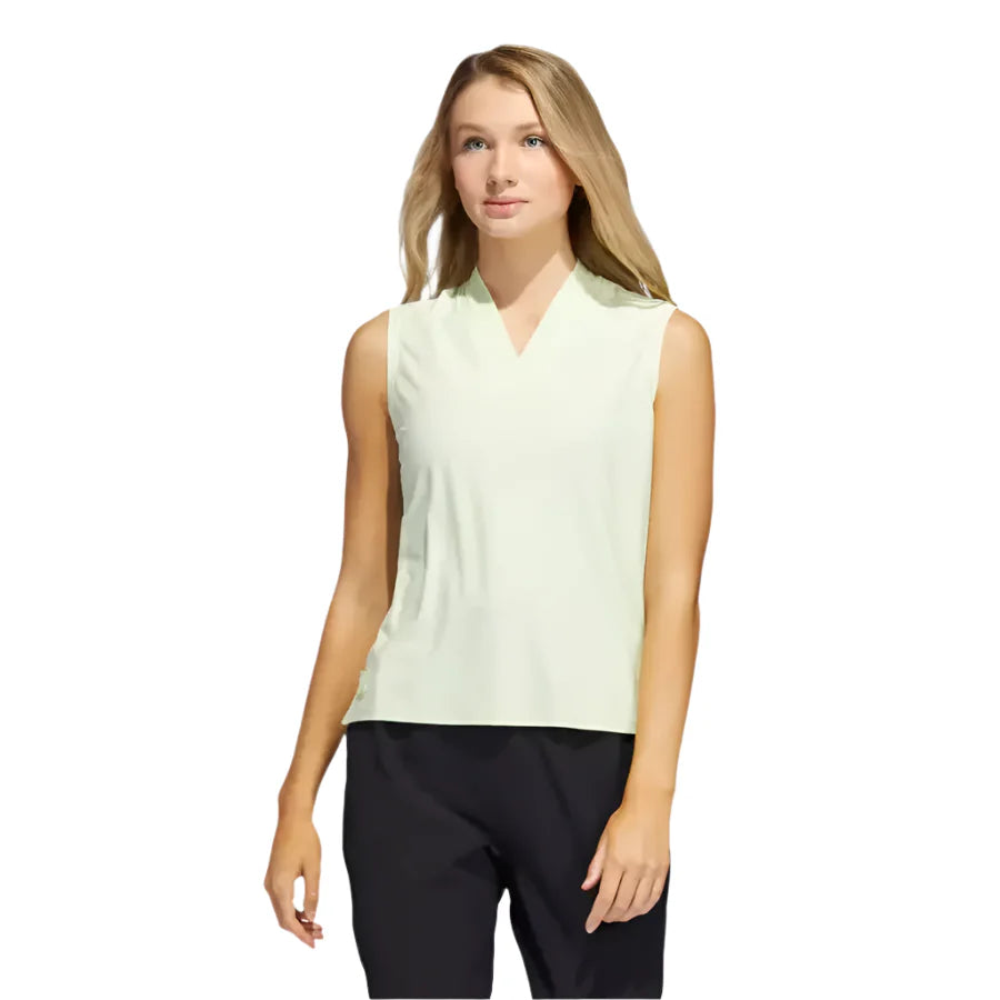 Adidas Go-To Sleeveless Polo Shirt Green