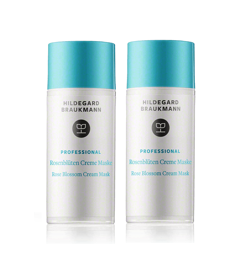 2xPack Hildegard Braukmann Professional Plus Rose Petal Cream Anti-age Mask - 60 ml